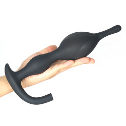 InflateGear Plug gonflable Gonflimmy 24 x 3.6 cm Noir